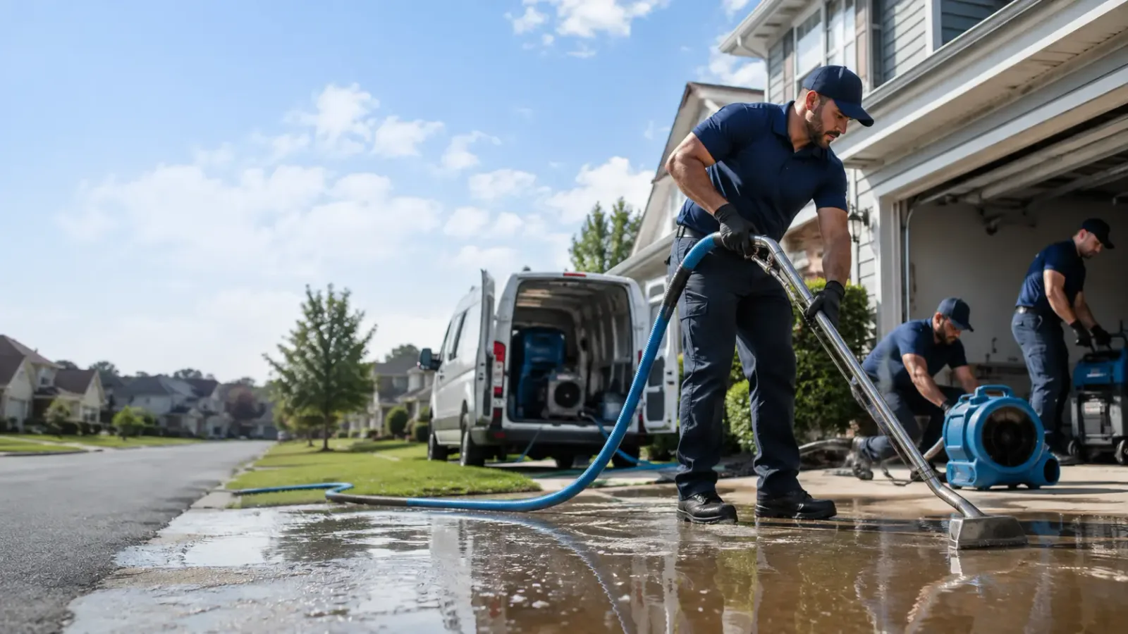Flood Damage Restoration in Deputy, IN